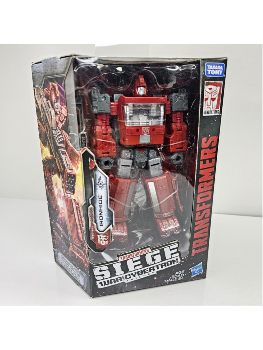Hasbro Transformers Siege Ironhide Generations War for Cybertron Figure WFC-S21